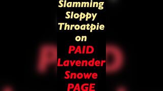 Breeding Wonder Woman's Taut Throat Into a Sloppy Mess