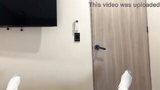 Sexy Latina Blowjob-job Maid Cleans Apartment Exposed