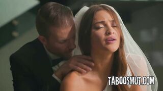 Excited Groom Fucks His Hot Latina Bride In Front Of Their Witnesses