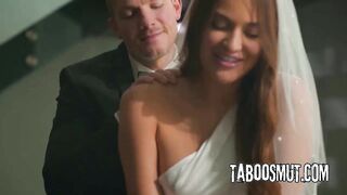 Excited Groom Fucks His Hot Latina Bride In Front Of Their Witnesses