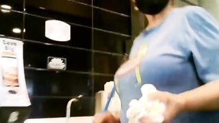 Big Melons Cleaning Lady