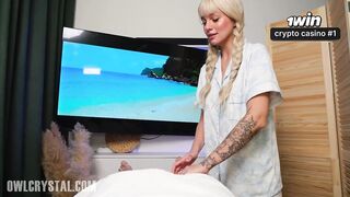 Shy Masseuse Finds Herself In An Awkward Situation But Is Ready For Anything For Tips To Pay For Her Studies