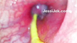 Plumber's Endoscope Stuk in My Ass Showed Hot Anal Creampie From Inside