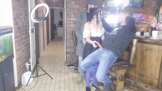 Helping my friend to bang his wife