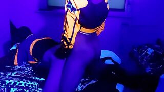 Neon MX-Gear Enjoyment & Cum
