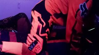 Neon MX-Gear Enjoyment & Cum