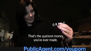 PublicAgent Cheating Alice Takes my Cum in her mouth