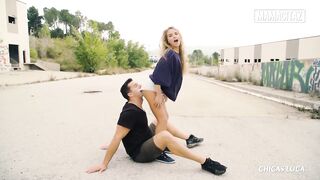 Eager Golden-haired Sofi Goldfinger Fucked Outdoors by Big Penis Stranger - Mamacitaz