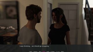 Being a Wife 14 Shopping with Her Husband, Smutty Wife Christine Plays Ribald Games with the Old Helper
