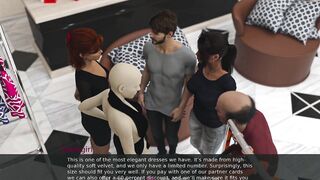 Being a Wife 14 Shopping with Her Husband, Smutty Wife Christine Plays Ribald Games with the Old Helper