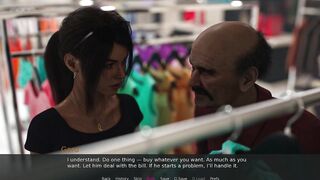 Being a Wife 14 Shopping with Her Husband, Smutty Wife Christine Plays Ribald Games with the Old Helper