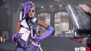 Sombra Loves Big Weenie Inside - 3D Overwatch Animation