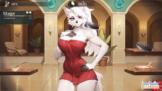 Hotel Tales Gameplay Part 3 - Helping Nikki Sort the Suitcases and Bathe Griselda the Huntress