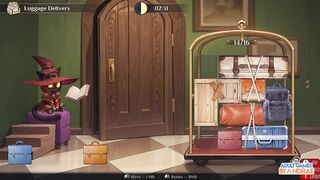 Hotel Tales Gameplay Part 3 - Helping Nikki Sort the Suitcases and Bathe Griselda the Huntress