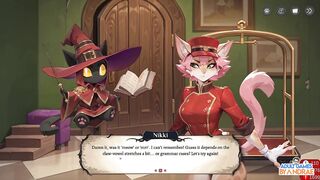 Hotel Tales Gameplay Part 3 - Helping Nikki Sort the Suitcases and Bathe Griselda the Huntress