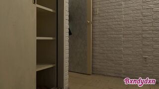 Nice-looking Lalin hotty in high heels – in the privacy of her bedroom