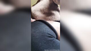 Cute milf caught being horny