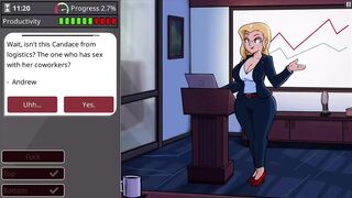 Gal with big titties and big butt takes monster dick - barely working gameplay level 3