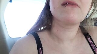 Cum trickling from mouth!