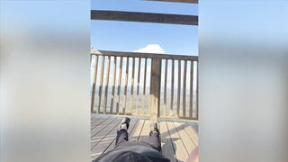 Homemade Amateur Couple Oral-job enjoyment & Fucking Outdoor Compilation: Nature Sex with Creampie