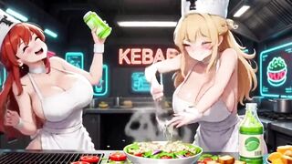 Laughable Cook Clip, Ai Animation