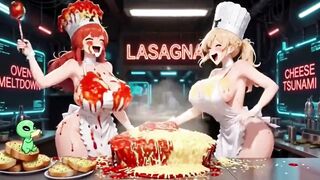 Laughable Cook Clip, Ai Animation