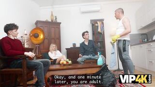 VIP4K. My Cuckold Boyfriend wanna watching