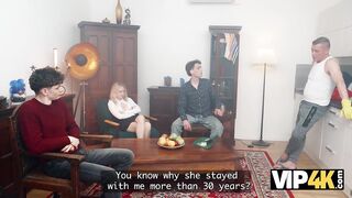 VIP4K. My Cuckold Boyfriend wanna watching