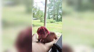 Petal surprises Keeper by changing plans! Surprise! I want to suck you and get bawdy~ Also, should he hydrate more or what?