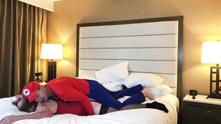 Mario Hops Into Sissy Snatch