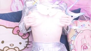 Shy hotty gratifying her twat - NEEDY STREAMER OVERLOAD cosplay