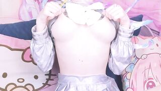 Shy hotty gratifying her twat - NEEDY STREAMER OVERLOAD cosplay