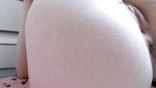 Super tight, unshaved, dripping wet vagina in 4K, Listen her winking her constricted little butthole and moaning??