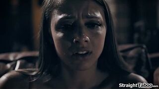 Teen Gia Derza has a blind date and is shocked to see her teacher standing there.He has her nudes and is going to fuck her or this man will release 'em