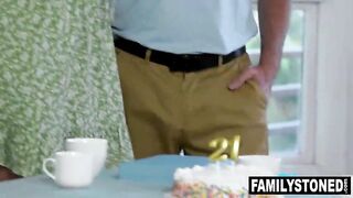 Bestfriends parents offered me a home if I gave 'em my body. Watch this wild family 3-some!