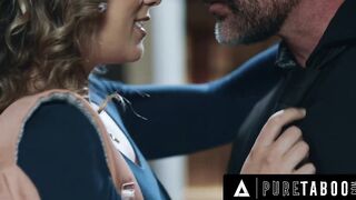 PURE TABOO Devout Virgin River Lynn Lures Teacher With Filthy Secret For Hard Anal To Save His Job