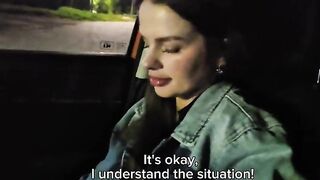 I gave a ride to a stranger who had a fight with her husband .