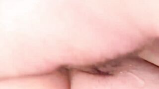 MILF takes 2 cum loads, has her twat eaten and fingers her cummy twat