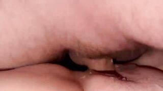 MILF takes 2 cum loads, has her twat eaten and fingers her cummy twat