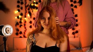 ASMR Soft lesbian massage for those who love sensuality