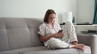 My jealous knob vs her moist cunt