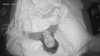 MILF Plays With Her Vagina Intensely Before Couch