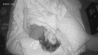MILF Plays With Her Vagina Intensely Before Couch
