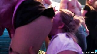 Hawt bisexual pornstars fucking in the club