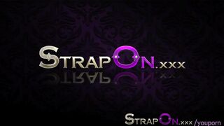 StrapOn Boyfriend is pegged by his sexy girlfriend