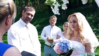 Marrying the Wench - Sexy Bride Cheating Right on Her Wedding