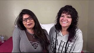 Despairing Amateurs casting sexy big tit plump booty milfs get their taut pussies pounded hard by big wang