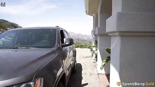 SPANKBANG GOLD - Redhead Arietta Adams PAWG vs Biggest Black Ramrod