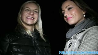 PublicAgent two stepsisters fuck two big dicks for Xmas