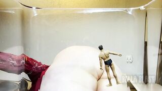 Giantess Fart Punishment: Petite Crushed Under My Big Butt